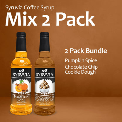 Pumpkin Spice Syrup Chocolate Chip Cookie Syrup for Coffee