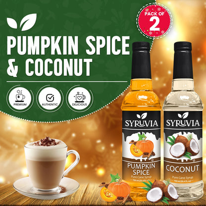 Pumpkin Spice Syrup Coconut Syrup for Coffee