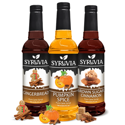 Pumpkin Spice Syrup Gingerbread Syrup Brown Sugar Cinnamon Syrup 