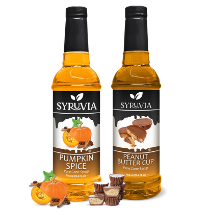 Pumpkin Spice Syrup Peanut Butter Cup Syrup
