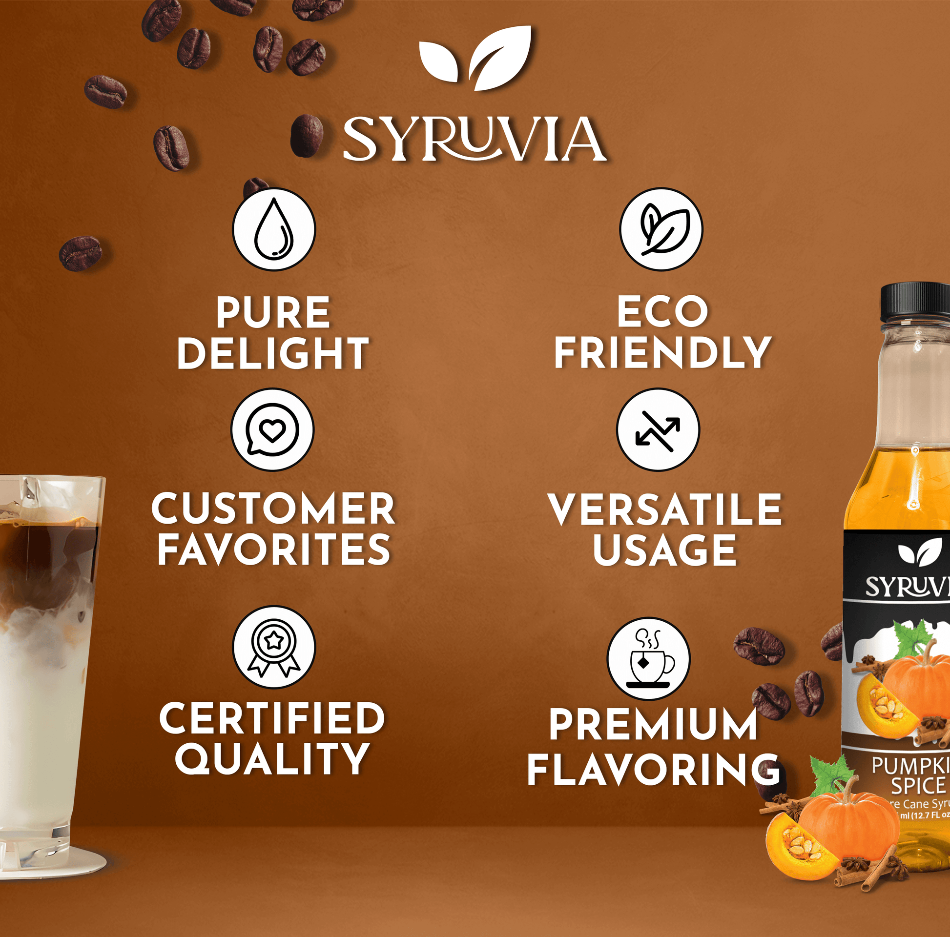Pumpkin Spice Syrup Premium Flavoring