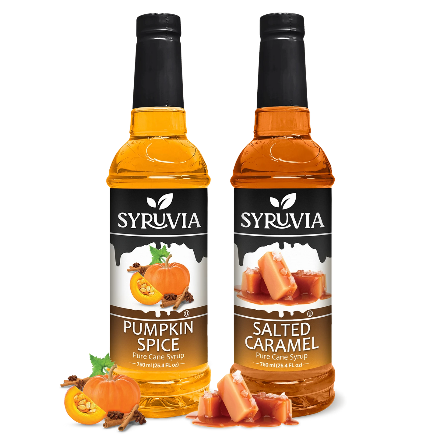 Pumpkin Spice Syrup Salted Caramel Syrup