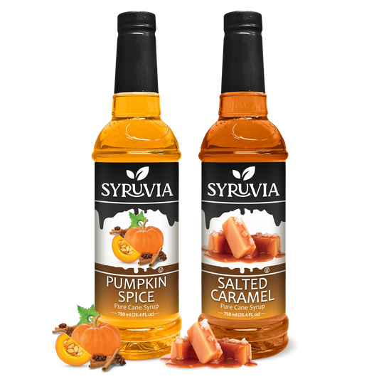 Pumpkin Spice Syrup Salted Caramel Syrup