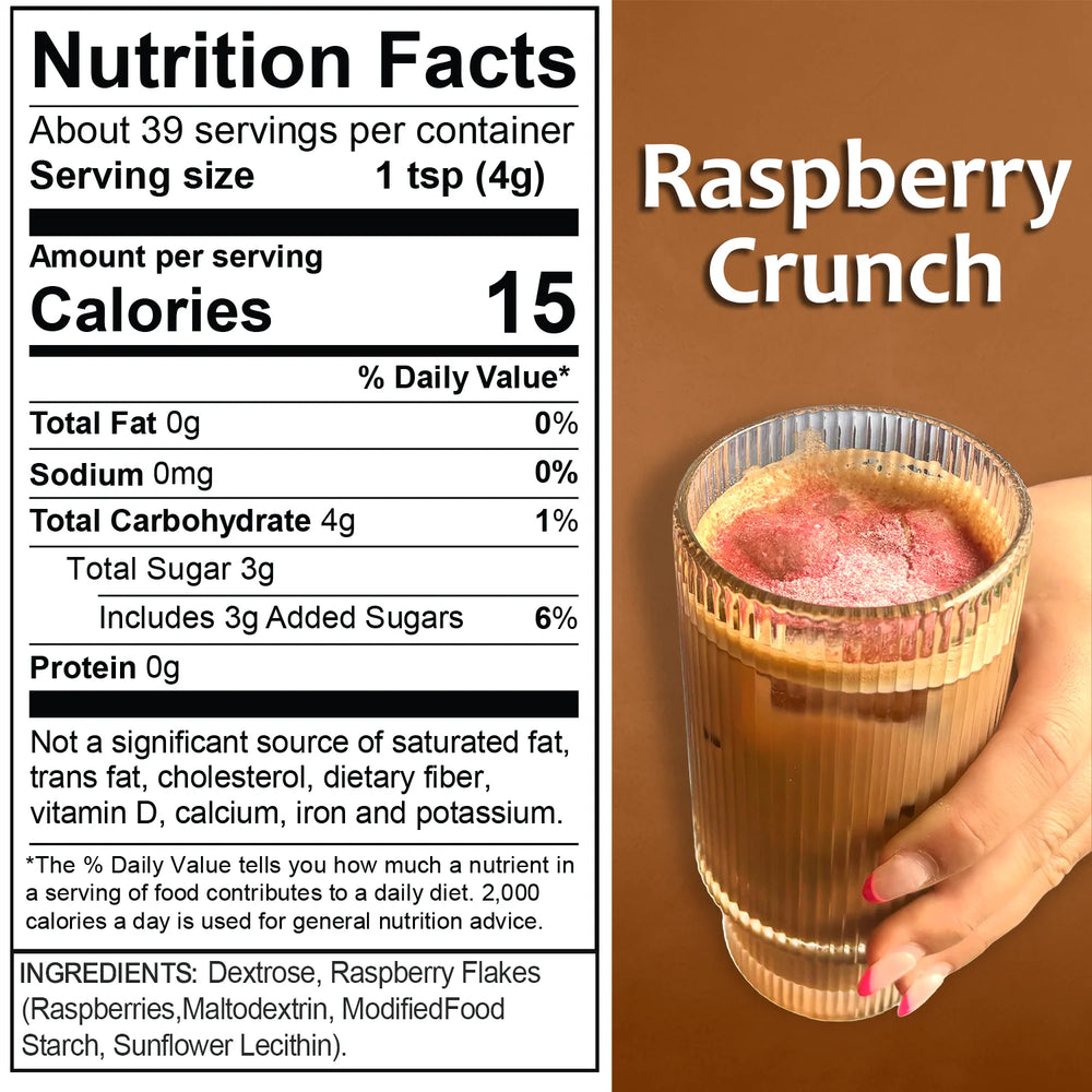 Raspberry Crunch Shakable Topping