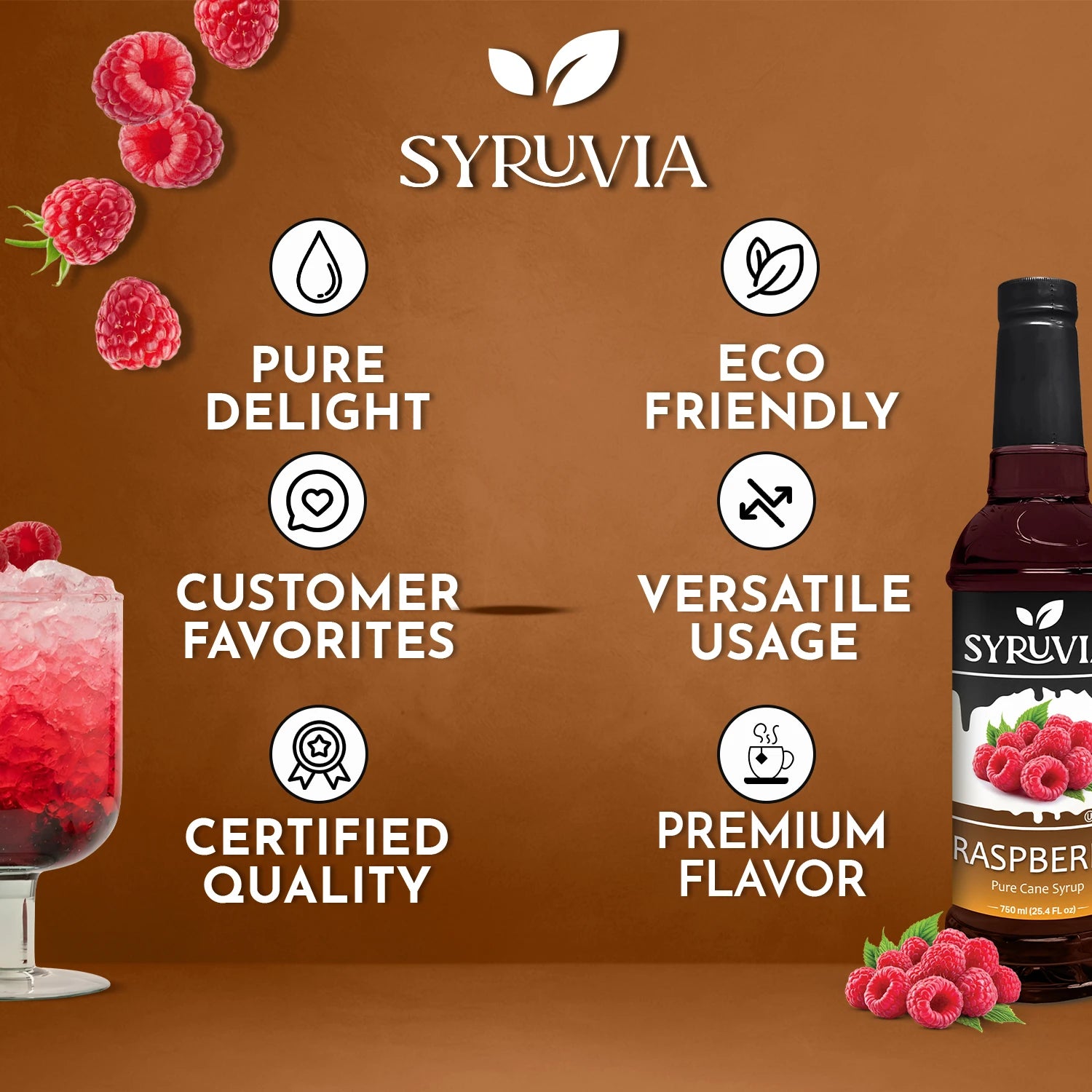Raspberry Syrup Premium Flavoring