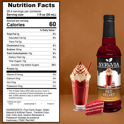 Red Velvet Syrup