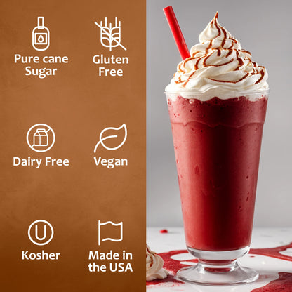 Red Velvet Syrup Dairy Free