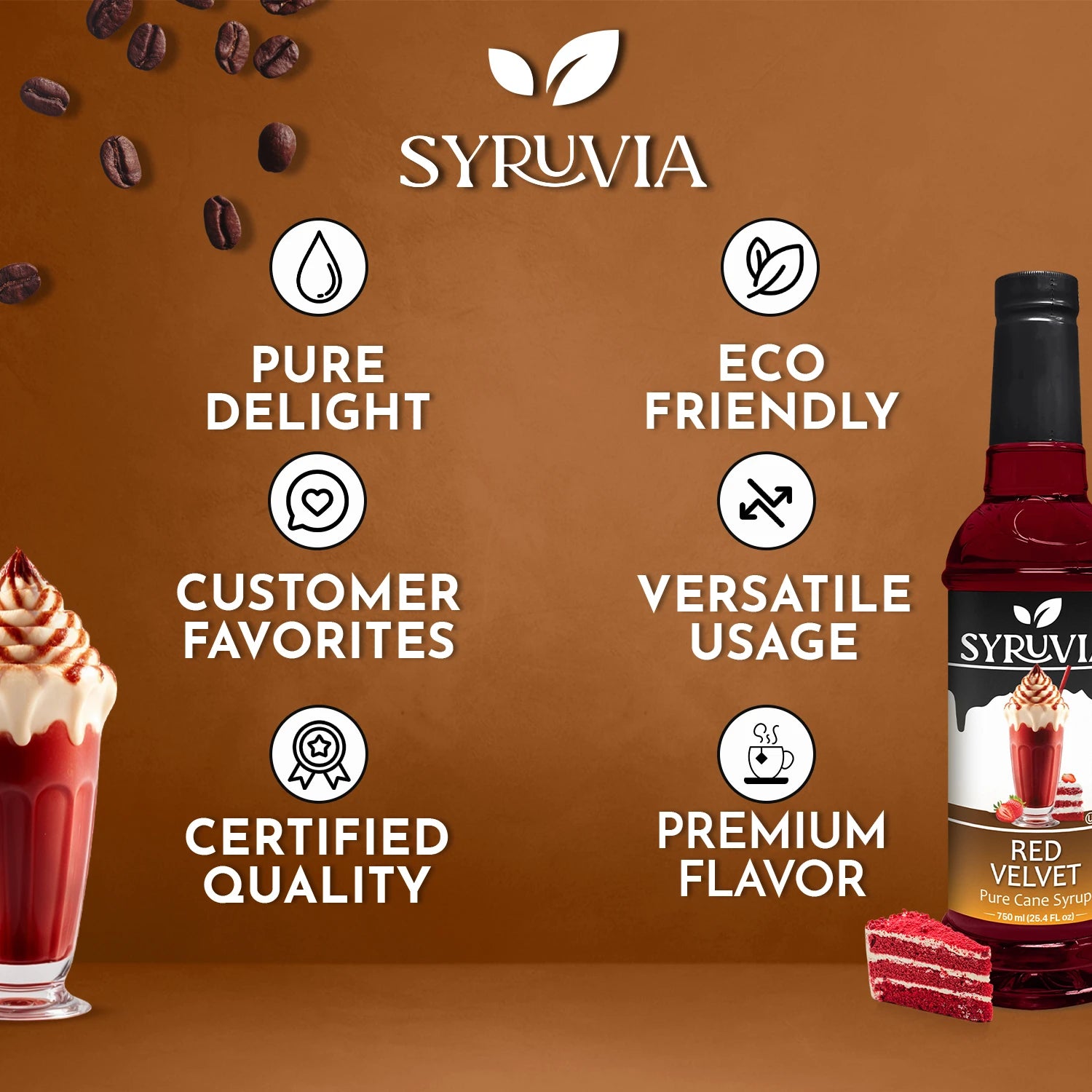 Red Velvet Syrup Premium Flavoring