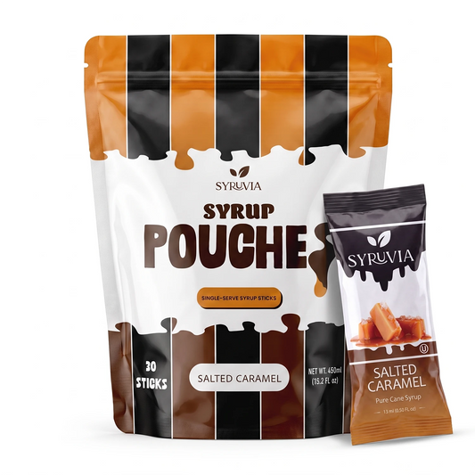 Salted Caramel Syrup Pouches
