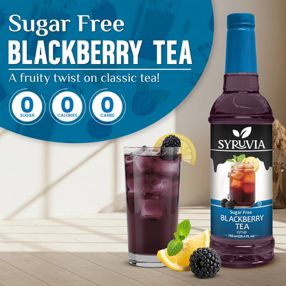 Sugar Free Blackberry Tea Syrup