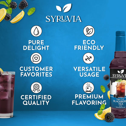 Sugar Free Blackberry Tea Syrup