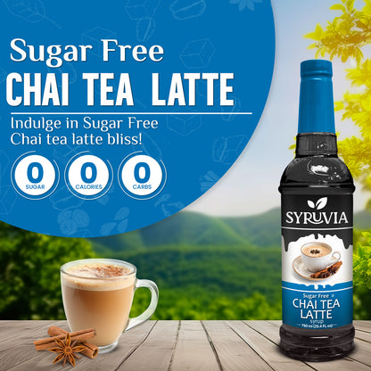 Sugar-Free Chai Tea Syrup