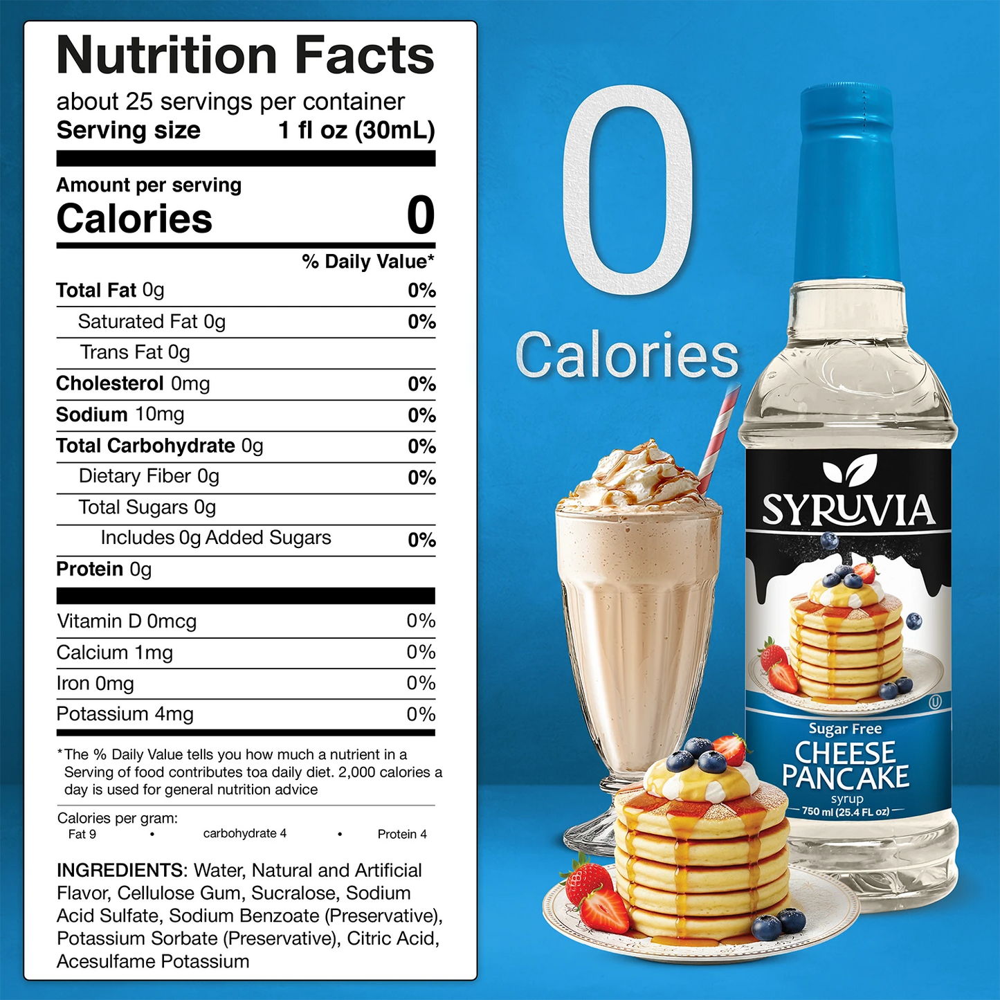 Sugar Free Cheese Pancake Syrup