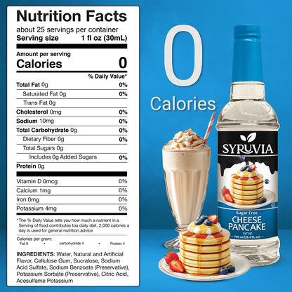 Sugar Free Cheese Pancake Syrup