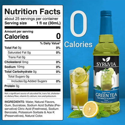 Sugar Free Green Tea Syrup