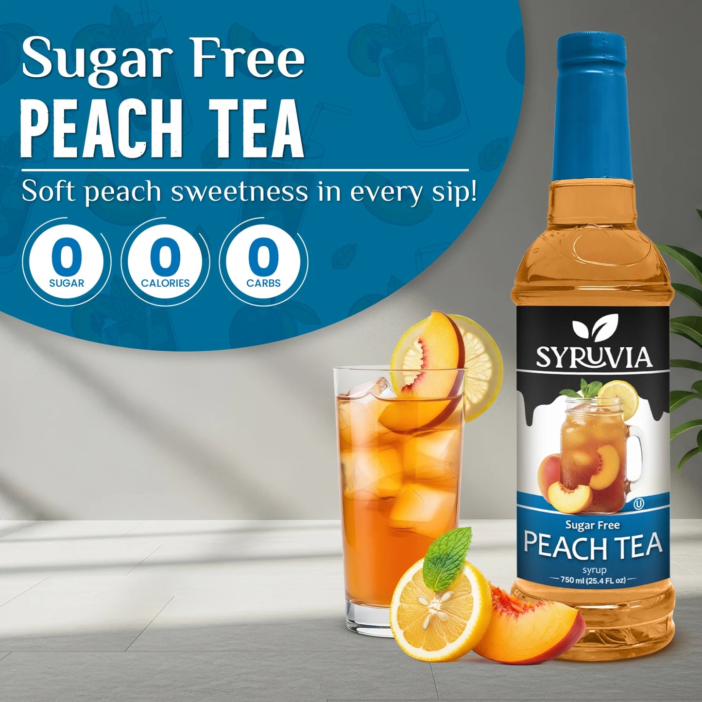 Sugar Free Peach Tea Syrup