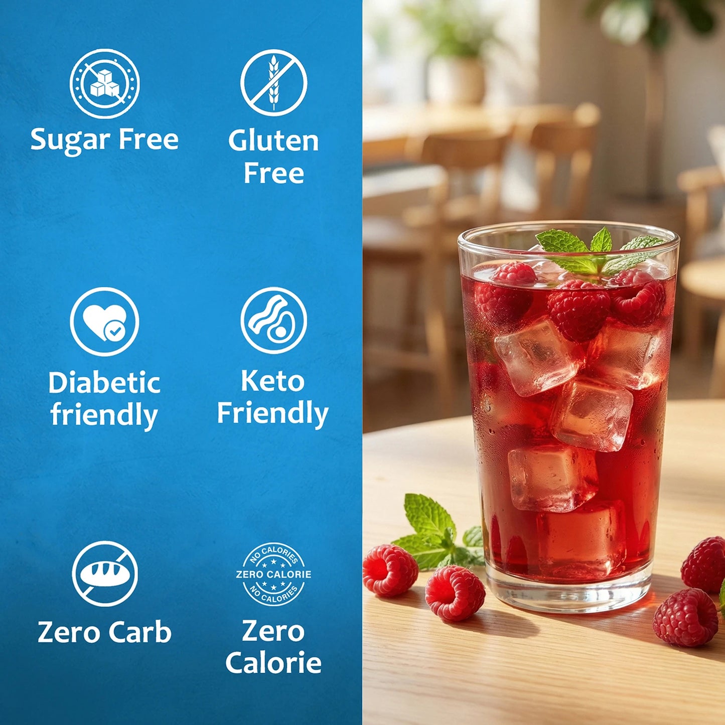 Sugar Free Raspberry Tea Syrup