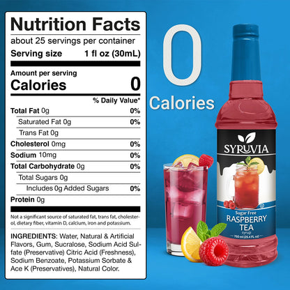 Sugar Free Raspberry Tea Syrup