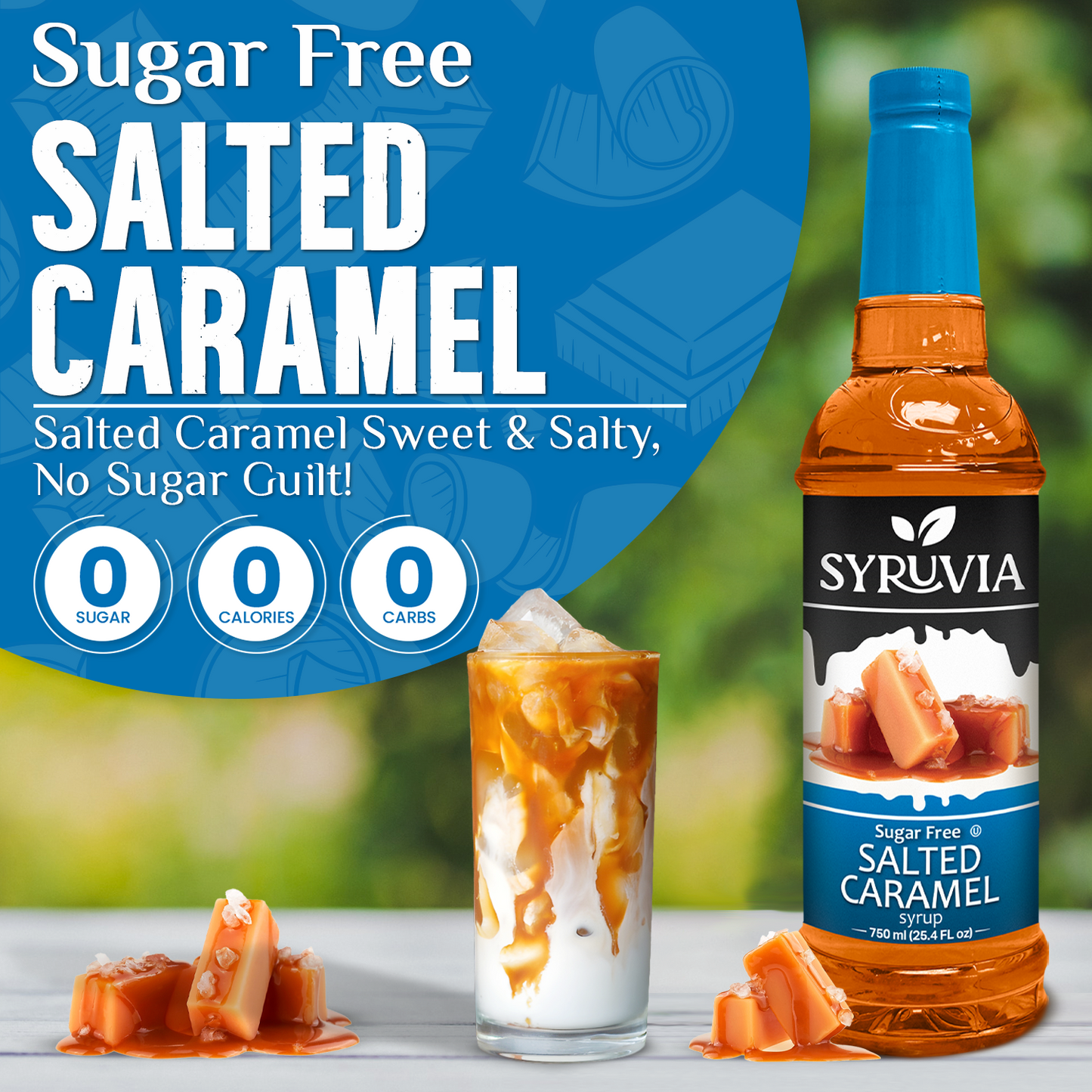 Sugar-Free Salted Caramel Syrup