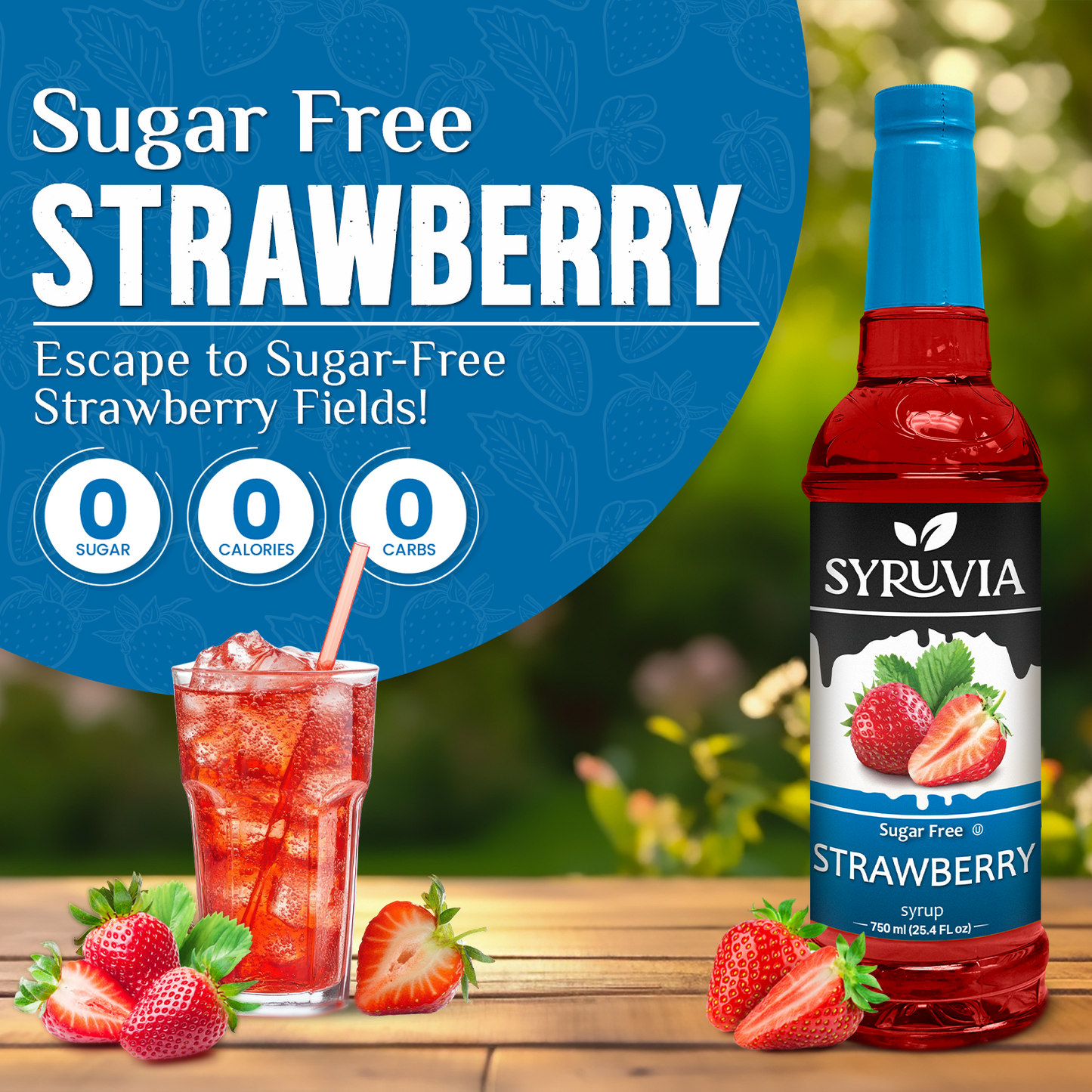 Sugar-Free Strawberry Syrup