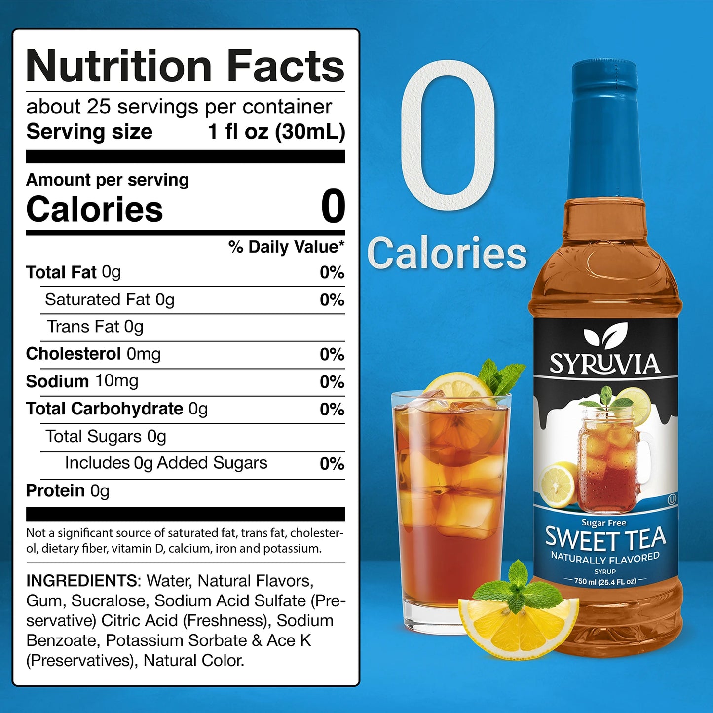 Sugar Free Sweet Tea Syrup