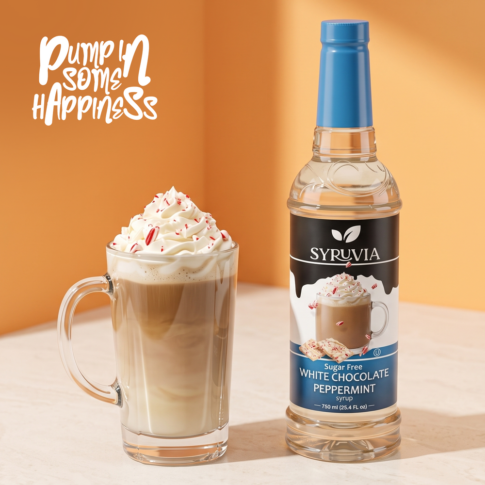Sugar Free White Chocolate Peppermint Syrup