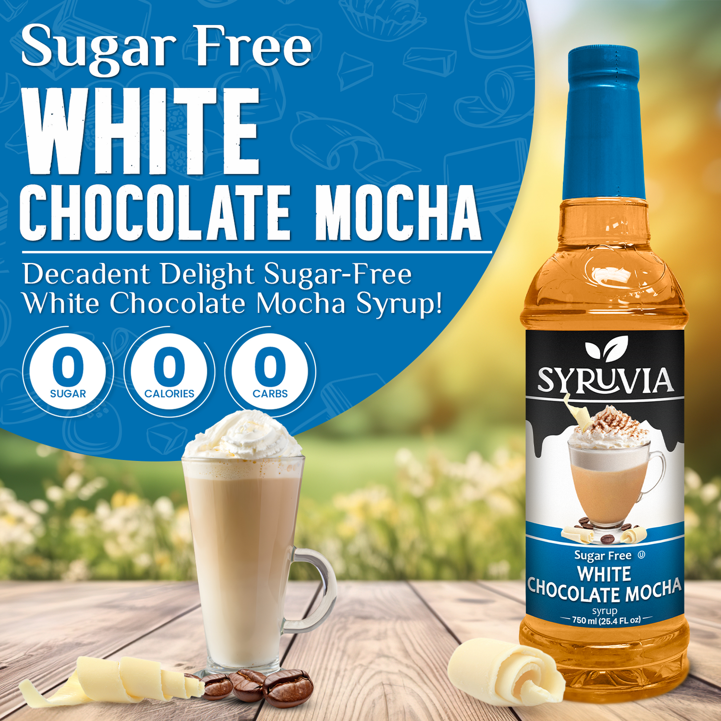 Sugar-Free White Chocolate Mocha Syrup