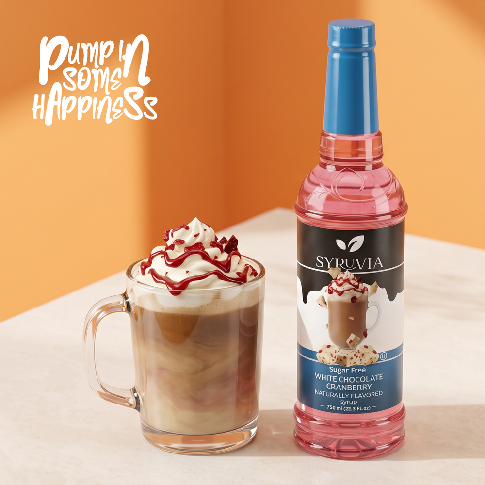 Sugar Free White Chocolate Cranberry Syrup