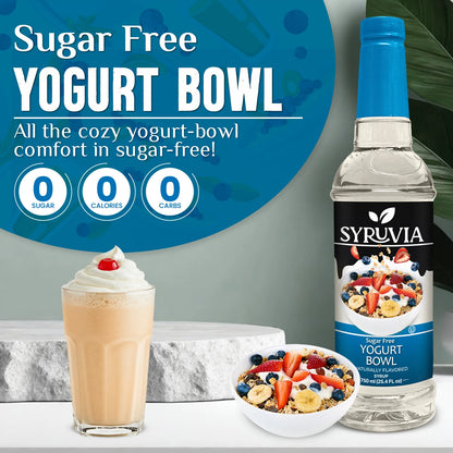 Sugar Free Yogurt Bowl Syrup