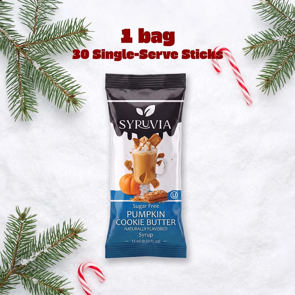Sugar Free Pumpkin Cookie Butter Syrup Pouches