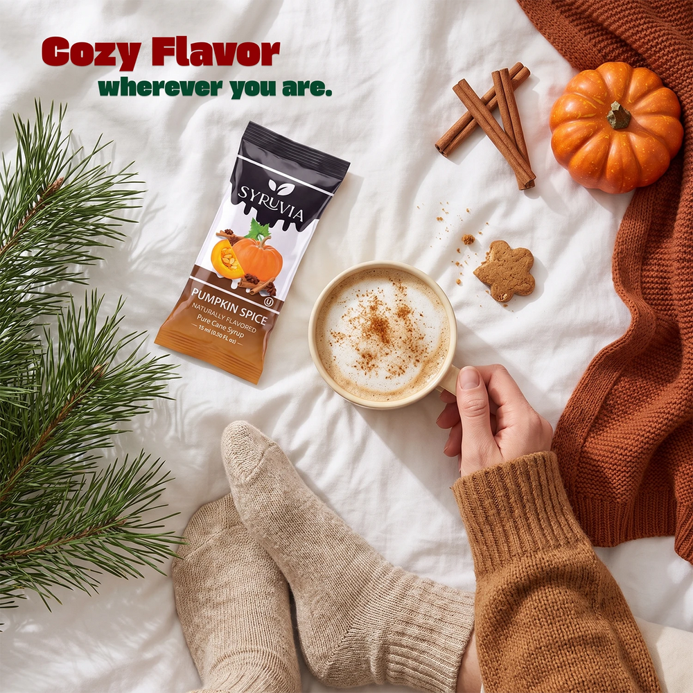 Pumpkin Spice Syrup Pouches