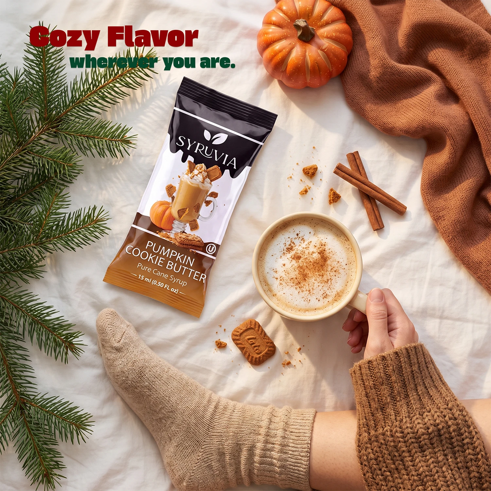 Pumpkin Cookie Butter Syrup Pouches