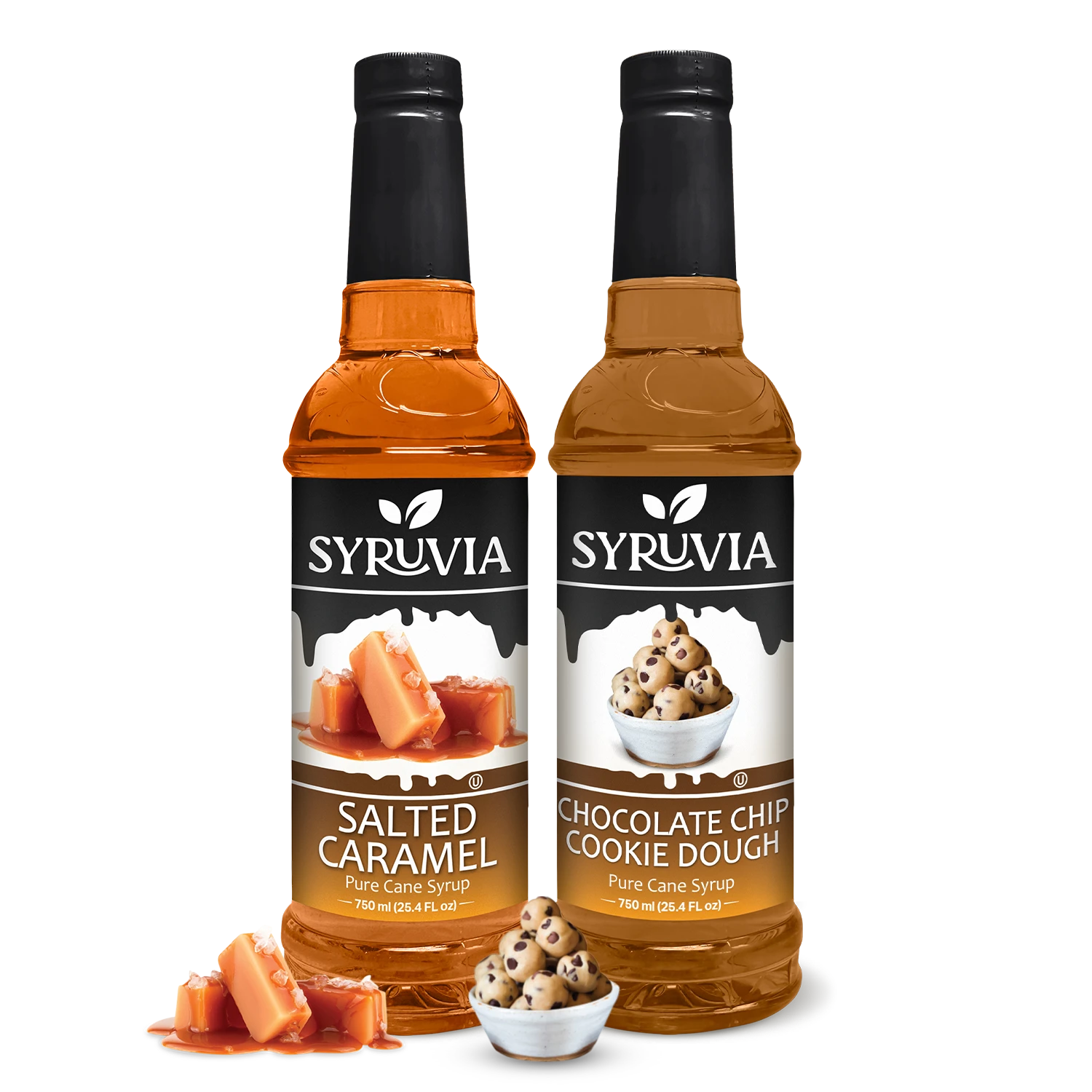 Salted Caramel Syrup Chocolate Chip Cookie Dough Syrup
