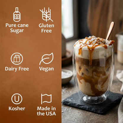 Salted Caramel Syrup Dairy Free