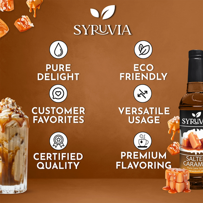 Salted Caramel Syrup Premium Flavoring