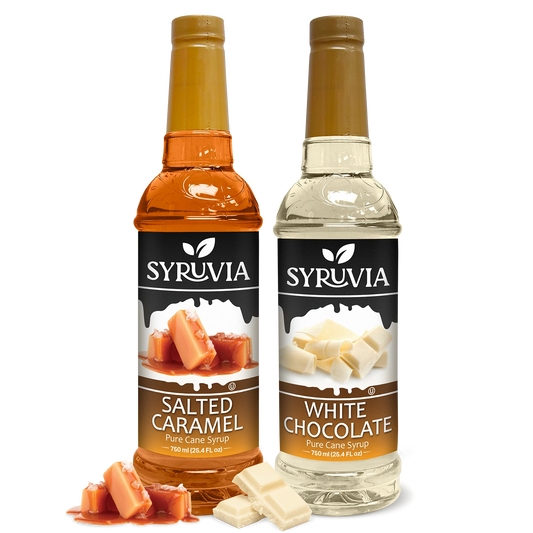 Salted Caramel White Chocolate Syrup