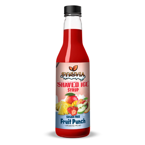 Shaved Ice Sugar-Free Fruit Punch Syrup