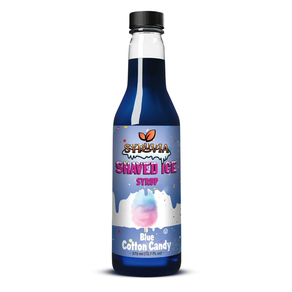 Shaved Ice Blue Cotton Candy Syrup