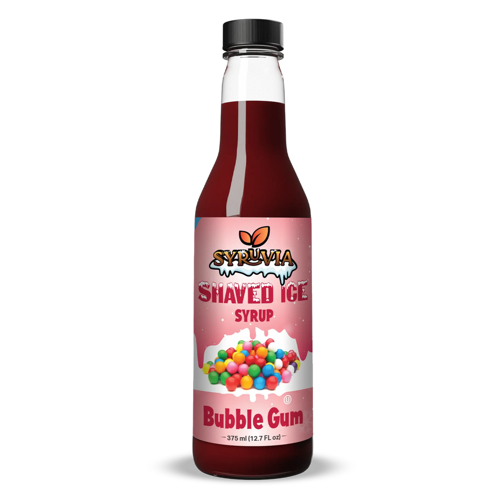 Shaved Ice Bubble Gum Syrup