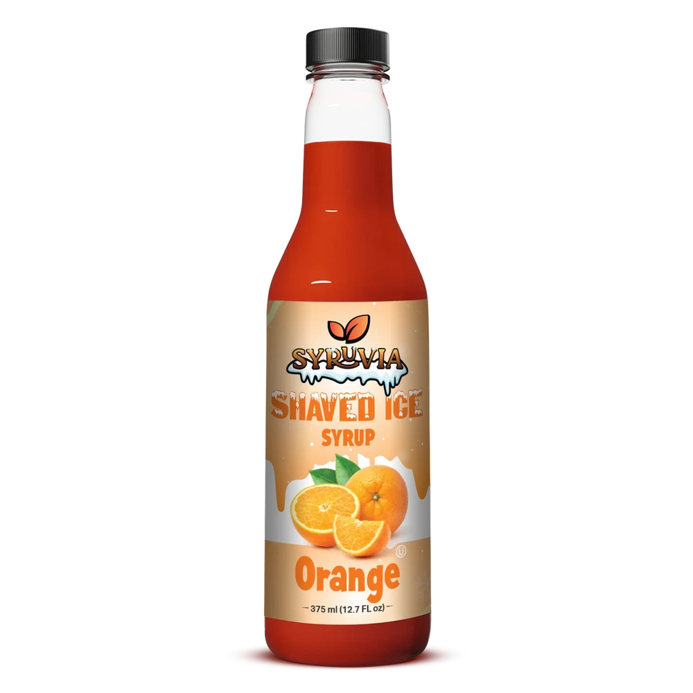 Shaved Ice Orange Syrup