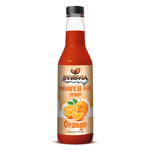 Shaved Ice Orange Syrup