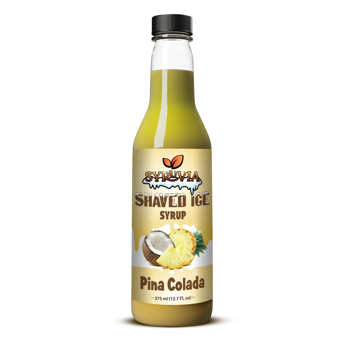 Shaved Ice Pina Colada Syrup snow cone