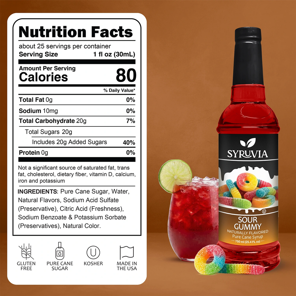 Sour Gummy Syrup