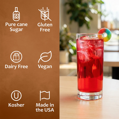 Sour Gummy Syrup Dairy Free