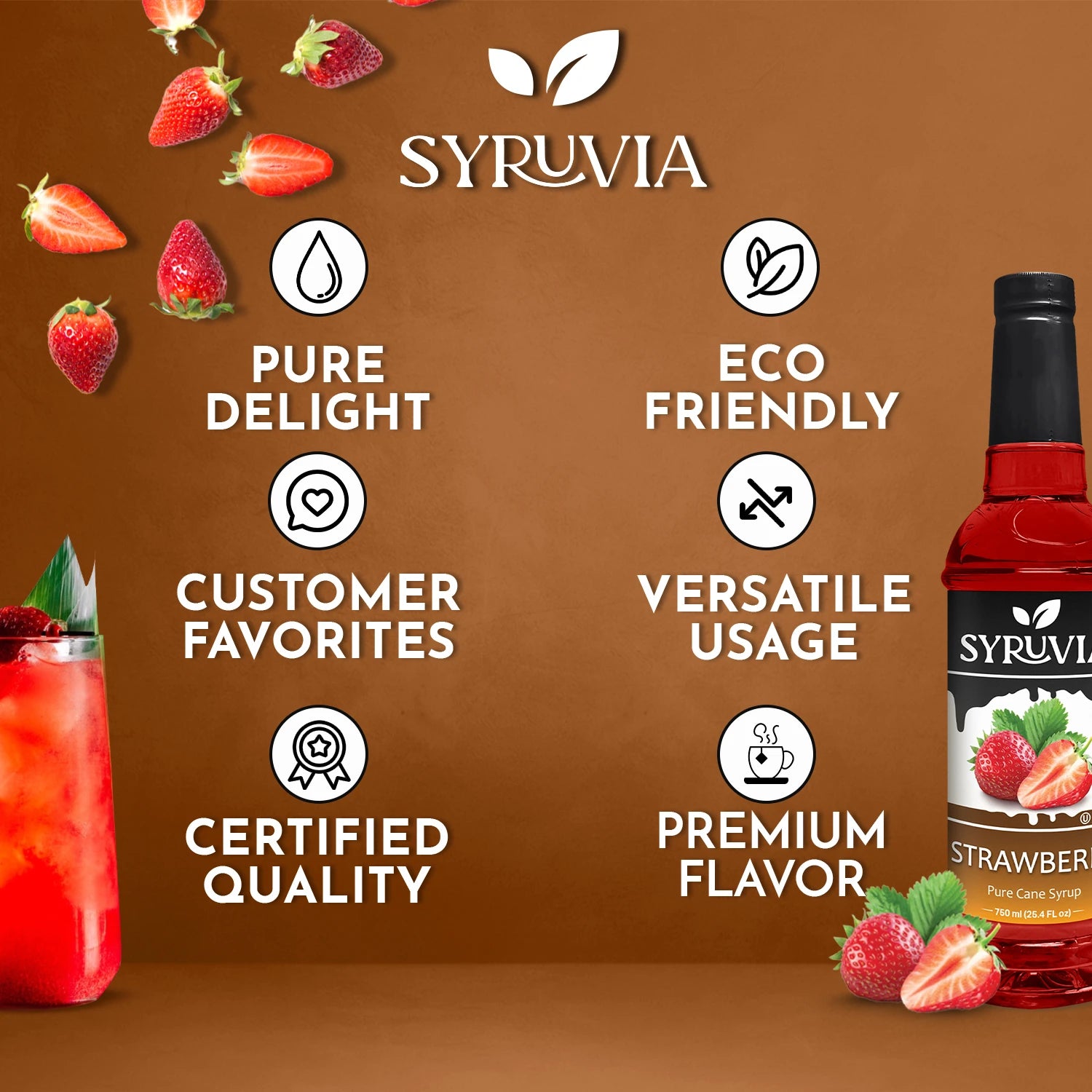 Strawberry Syrup Premium Flavoring