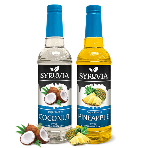 Variety Pack, Sugar-Free Pineapple, and Coconut Syrup