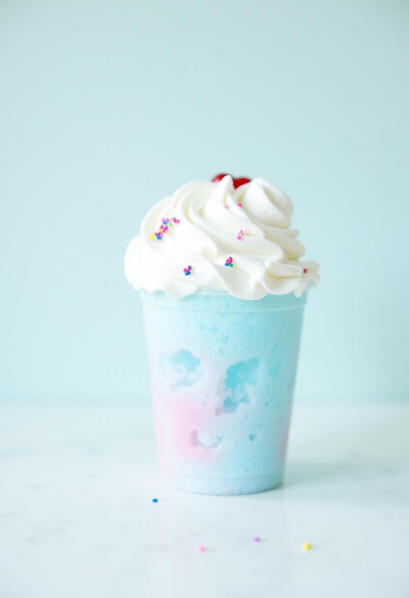 Sugar-Free Shaved Ice Blue Cotton Candy Syrup signature recipe