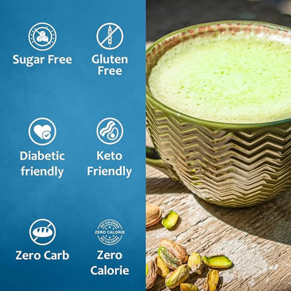Sugar-Free Pistachio Syrup Diabetic Friendly