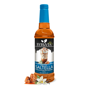 Sugar-Free SALTELLA Syrup™  Vanilla Salted Caramel