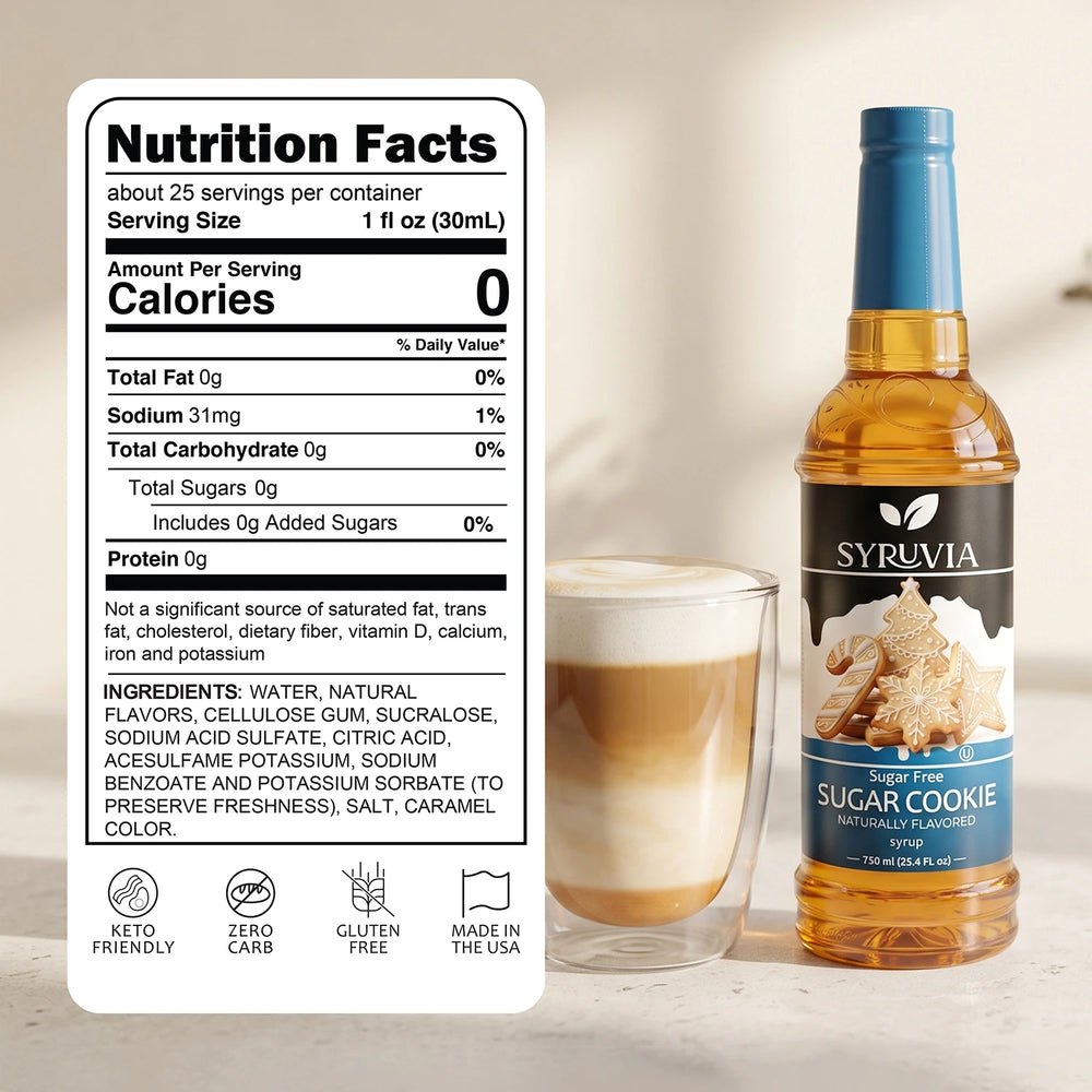 Sugar Free Sugar Cookie Syrup